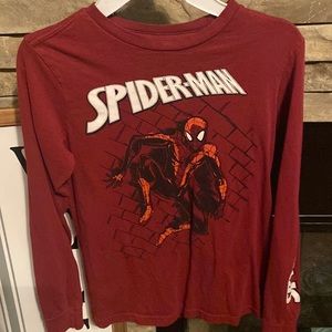 Boys Spider-Man long sleeve shirt